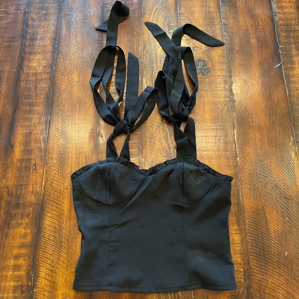Tied Sleeve Tank Top